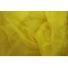 Voile de soie 114 x 290 cm - Jaune gaude vif