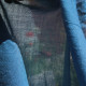 Wool palla -  Indigo 145 x 440cm