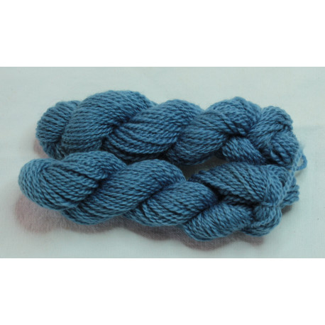 Merino french mill - Light indigo blue