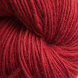 1-Ply wool Nm 2/1 - Dark madder red
