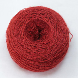 20/2 wool - Dark madder red