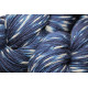 12/4 wool - Tie and dye indigo