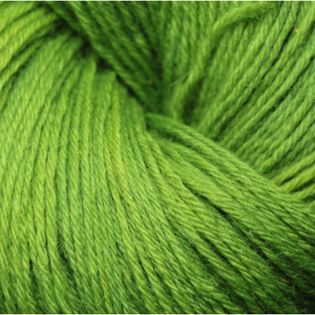 12/4 wool - bright green