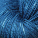 12/4 wool - Indigo light tie and dye