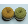 End of stock 20/2 wool - Mustard and khaki