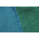 Bird's eys bicolored twill - Indigo green and blue 154x200cm