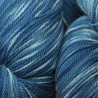 BB Nat 2 brins - Bleu indigo moyen tie dye
