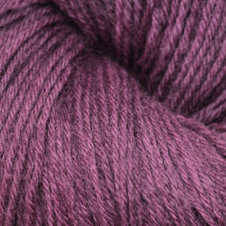 Laine 12/4 - Violet cochenille + fer moyen