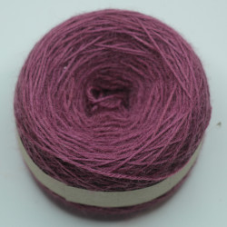 Laine 20/4 - Violet cochenille + fer clair
