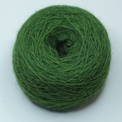 Laine 20/2 - Vert moyen gaude + indigo