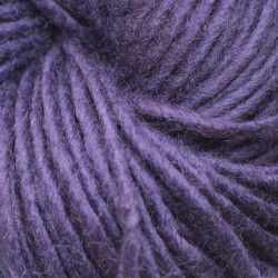 1-Ply wool Nm 1/1 - Indigo + Cochineal purple