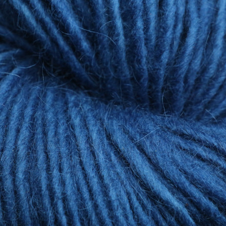 Laine 1 brin islandaise - Bleu indigo cuve de fermentation