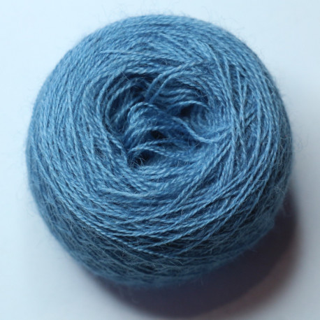  20/2 wool - Light indigo blue