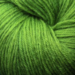Laine 12/4 - Vert clair gaude + indigo 