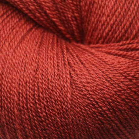 2-ply BB Nat merino - Cochineal red