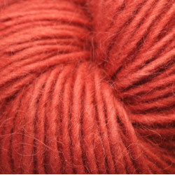 Icelandic 1 ply wool - Medium Madder red
