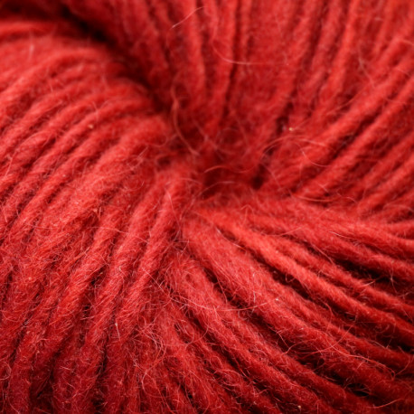 Icelandic 1 ply wool - dark red