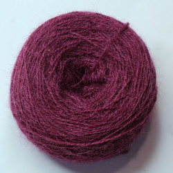 Laine 20/2 - Violet foncé cochenille + fer