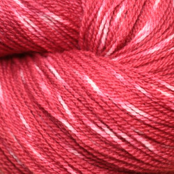 15/2 merinos d'Arles - Cochineal pink tie and dye