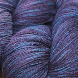Mérinos d'Arles 15/2 - Violet et bleu tie and dye