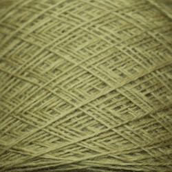 Laine 20/4 - Pelotes de 100g Vert Gaude + fer clair