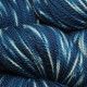 Organic 7/2 merino - Indigo tie dye