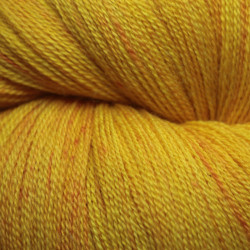 Mérinos et  soie 24/2 - Orange clair flamé