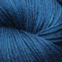12/4 wool - Dark indigo blue, dyed in a fermentation vat