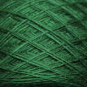 Laine 20/4 -Vert Indigo + Gaude foncé - 100g