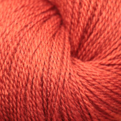 Mérinos bio 7/2 - Rouge garance