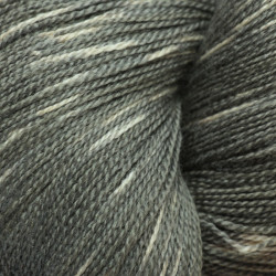 Mérinos et soie 16/2 - Gris eucalyptus tie dye