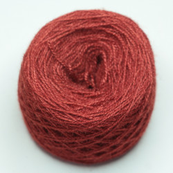 20/2 wool - Bright madder red