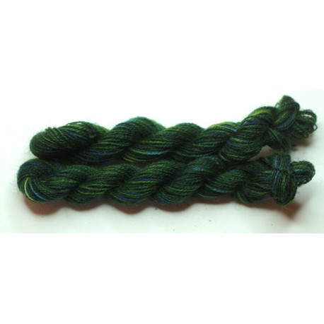 20/2 wool - 25m - Dark mottled Green
