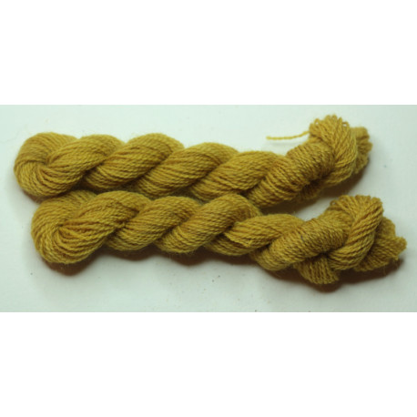 20/2 wool - 25m - Mustard Weld + walnut