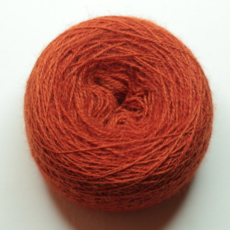 20/2 wool - Dark orange