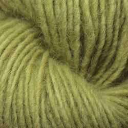 Laine 1 brin islandaise - Kaki gaude + fer clair