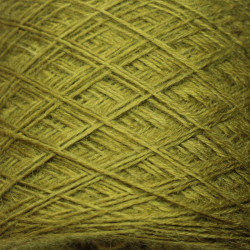 Laine 20/4 - Vert Gaude + fer lumineux - 100g