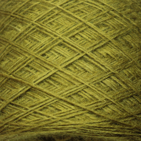 20/4 wool - Bright weld + iron green - 100g