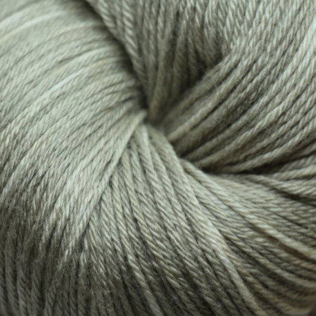 Mérinos et soie 16/4 - Gris eucalyptus clair tie and dye