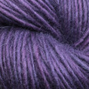 Laine 1 brin islandaise - Violet cochenille + indigo