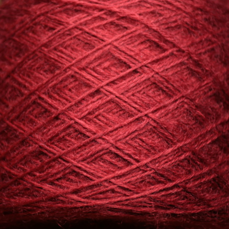 20/4 wool - Cochineal burgundy- 100g