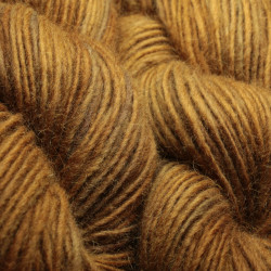 Icelandic 1-Ply wool - Dark walnut brown