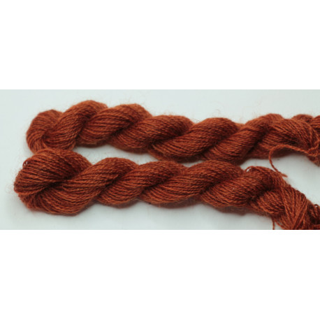 Laine 20/2 - 25m - Brique garance + noix