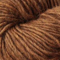 Icelandic 1-Ply wool - Mottled Walnut brown