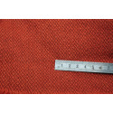 Bird's eys bicolored twill - Madder red 152x170cm