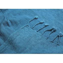 Kala cotton scarf - Woad blue