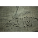 Wild silk scarf - Eucalyptus grey