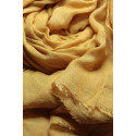 Light silk scarf - Buckthorn alder bark