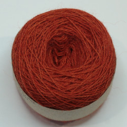 20/2 wool - Bright madder red