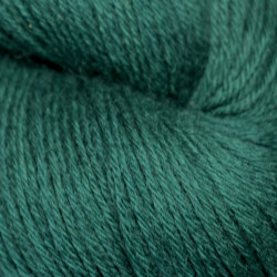 Laine 12/4 - Vert foncé gaude + indigo